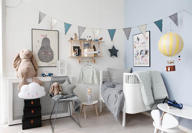 Inspiration til baby-drengeværelset