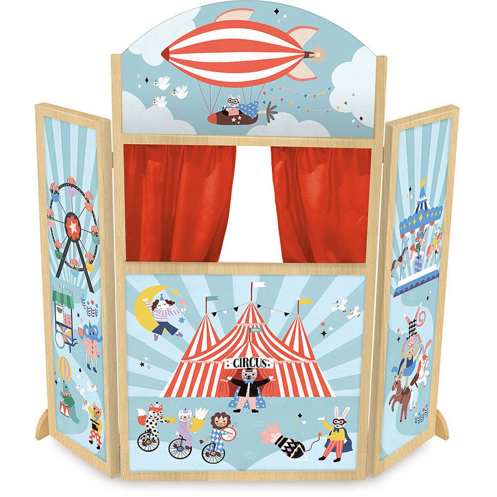 Theater and hand puppets