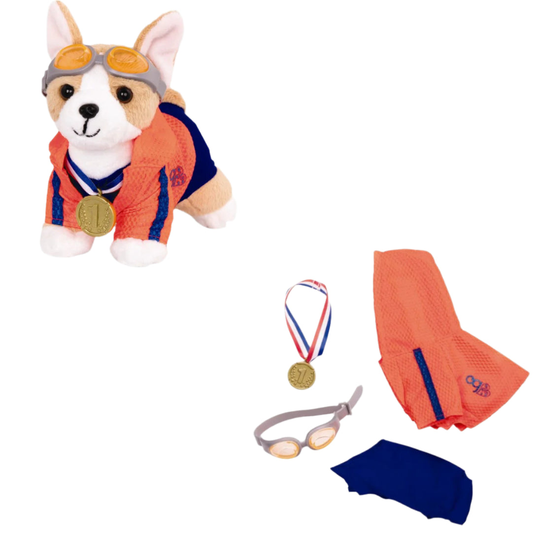 Our Generation Doll Accessories, Dog Clothing - Swimming