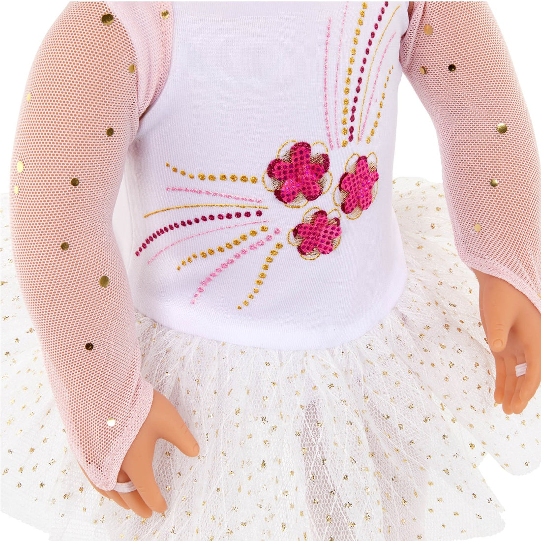 Our Generation Doll Clothes, Ballerina with Flowers