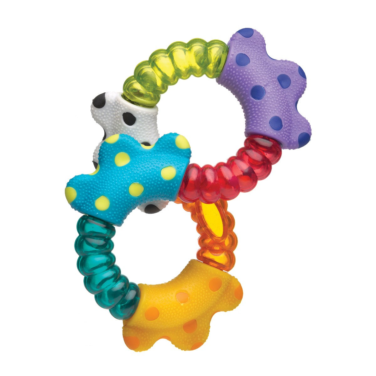 Playgro Baby Toy, Teething Rattle – Click and Twist