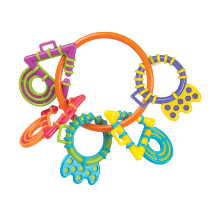 Playgro Baby Toy, Rattle with Teething Rings