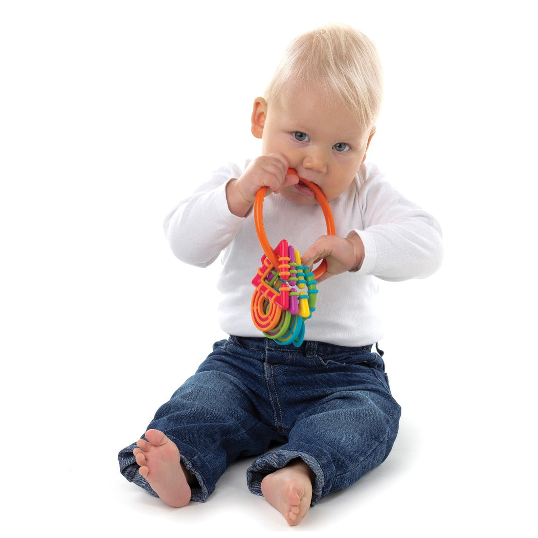 Playgro Baby Toy, Rattle with Teething Rings