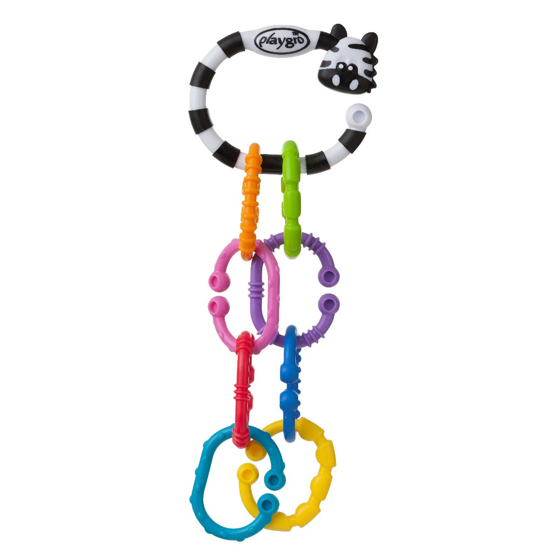 Playgro Activity Toy, Zebra Chain Links