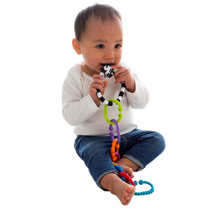 Playgro Activity Toy, Zebra Chain Links