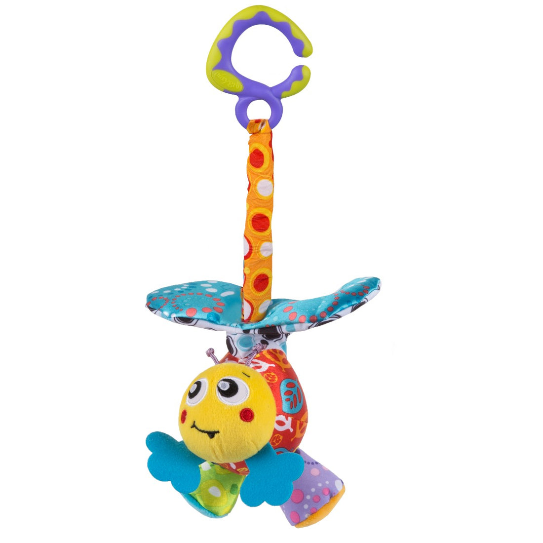 Playgro Activity Toy, Groovy Bee with Hanging Clip