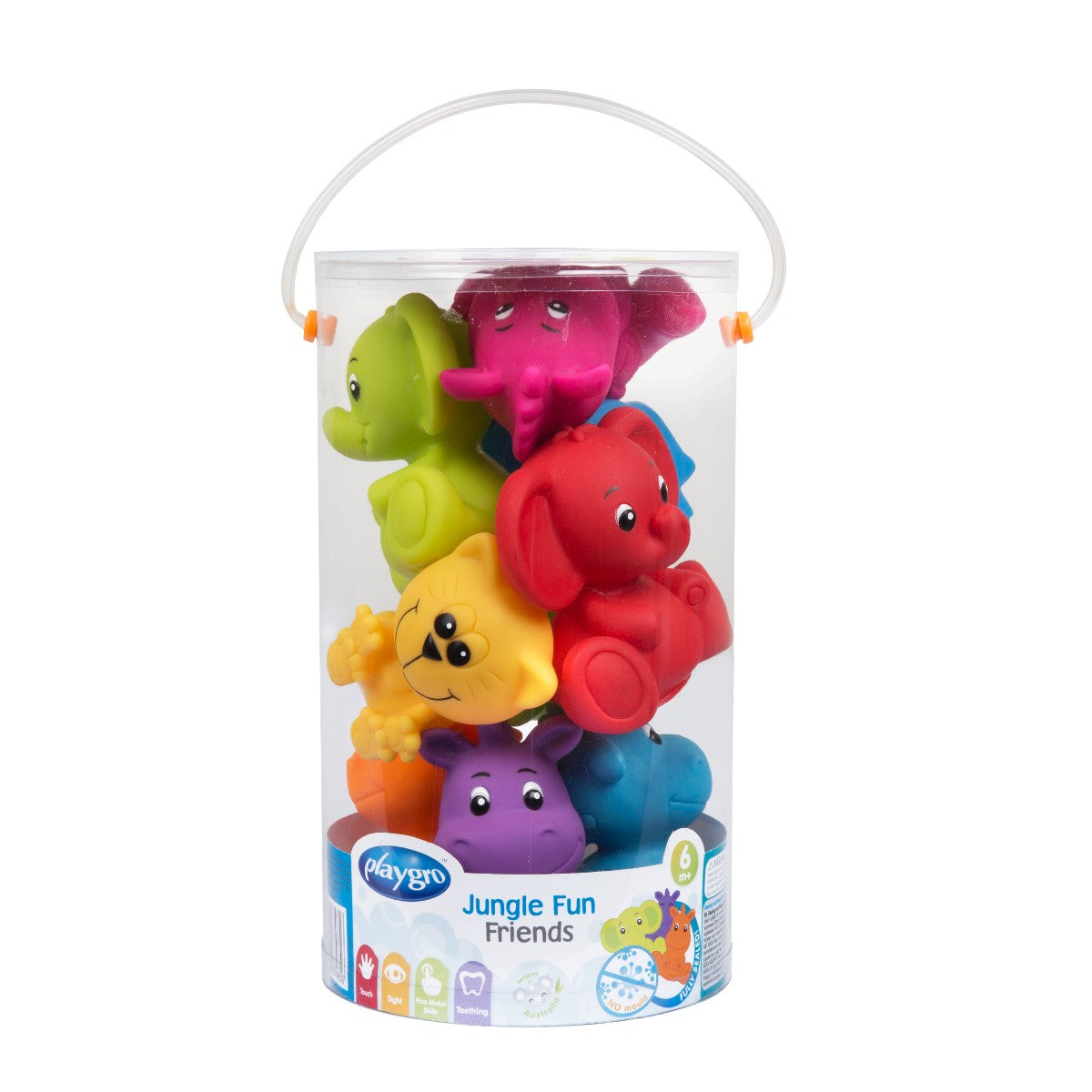 Playgro Bath Toys, Jungle Bath Friends - Sealed