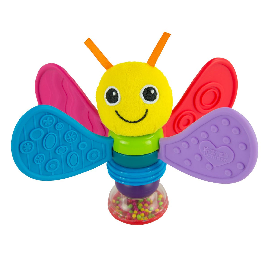 Lamaze Rattle, Plastic - Freddie