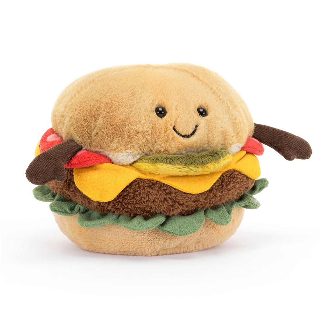 Jellycat Plush, Amuseable Burger - 11 cm