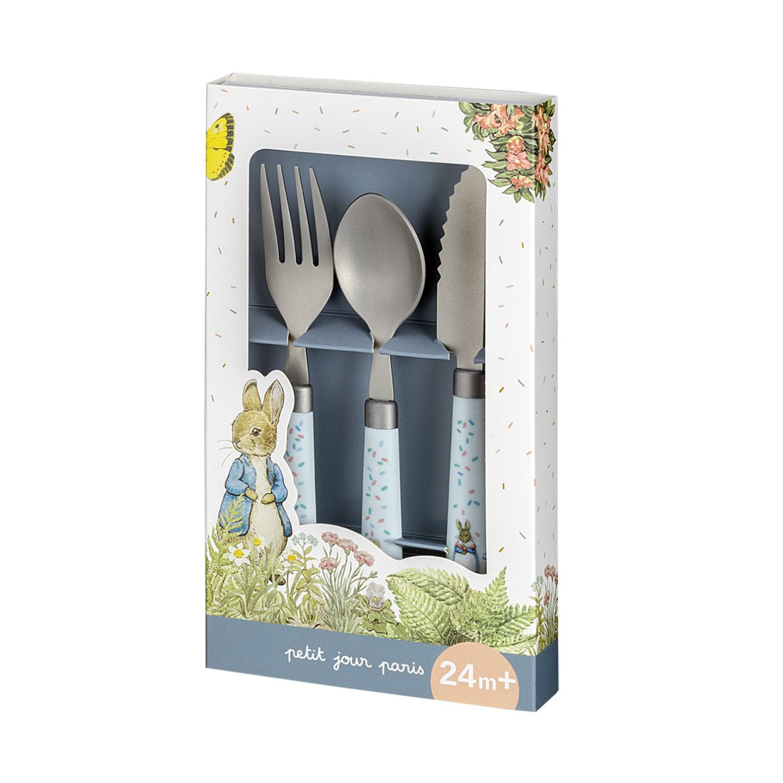 Petit Jour Paris Junior Cutlery Set, Peter Rabbit