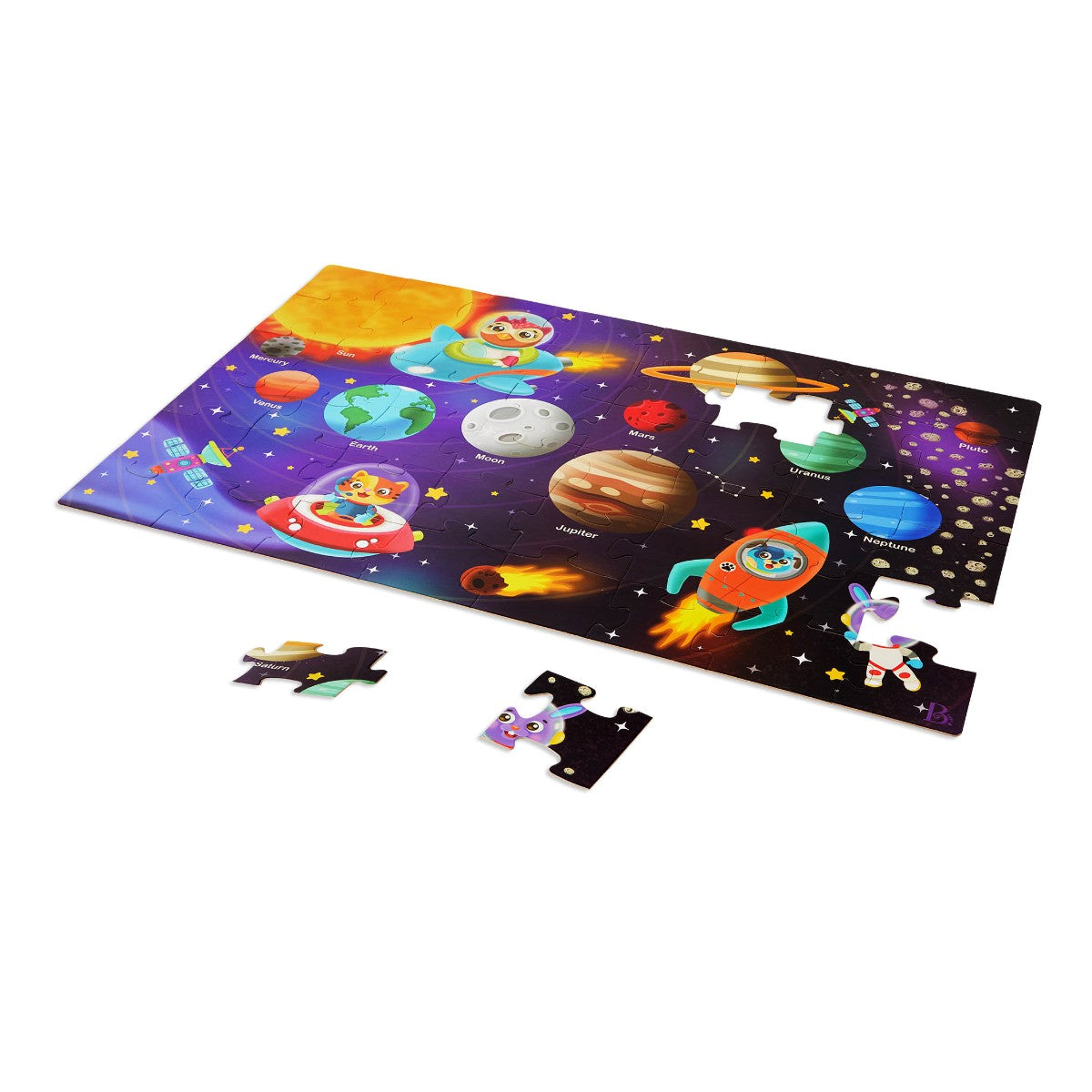 B Toys Floor Puzzle, The Solar System