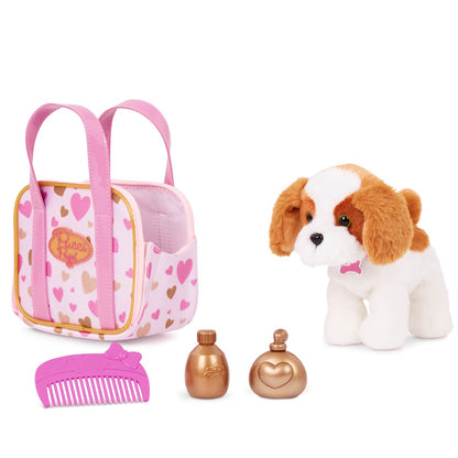 Pucci Pups Dog in Heart-Shaped Bag