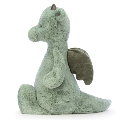 Jellycat Plush, Bashful Dragon, Extra Large Dragon - 108 cm