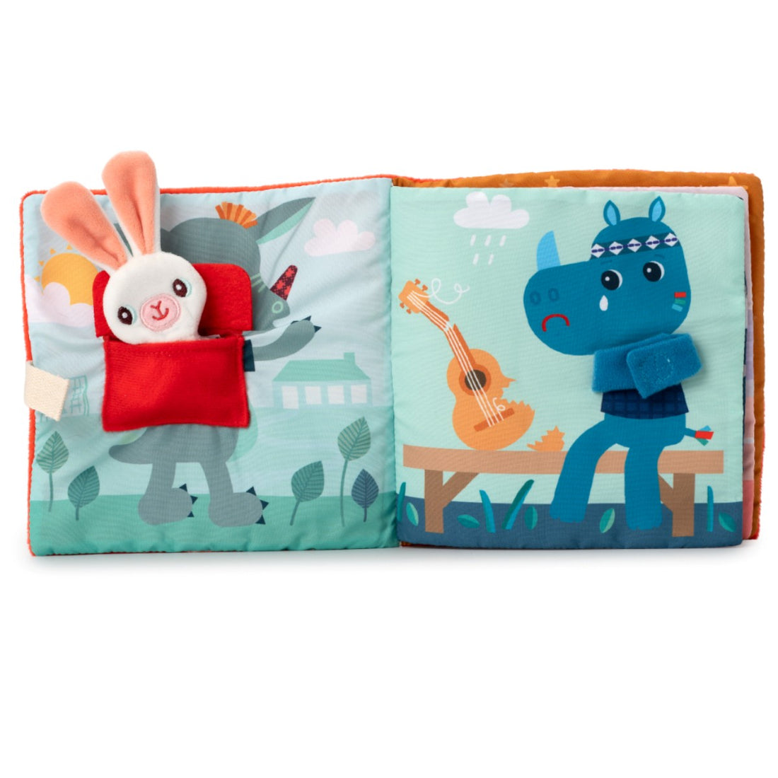 Lilliputiens Activity Book, Stella, Where is the Snuggle Cloth?