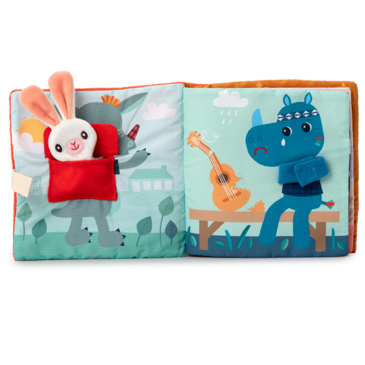 Lilliputiens Activity Book, Stella, Where is the Snuggle Cloth?