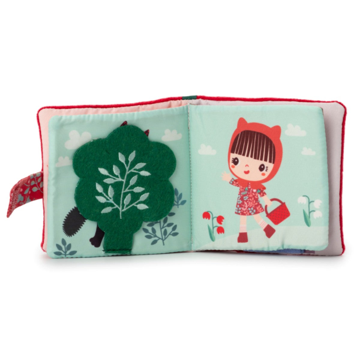 Lilliputiens Activity Book with Teething Ring, Little Red Riding Hood