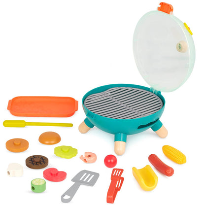 B Toys, B Wood Play Food – Barbecue Grill