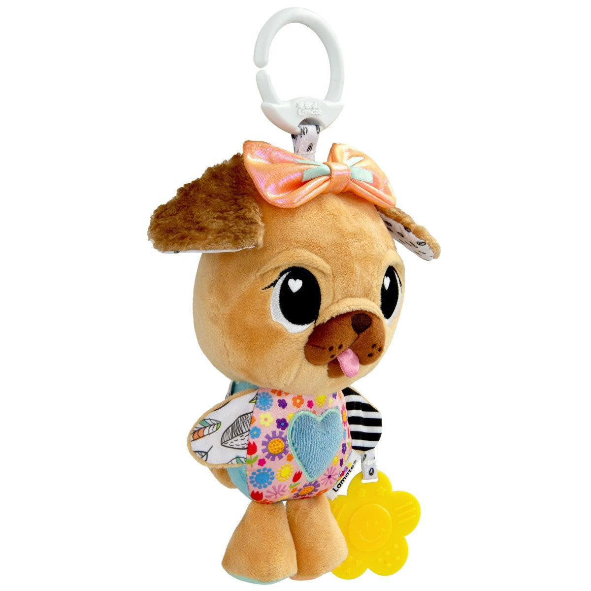 Lamaze, Puppy Rattle with Hanging Clip
