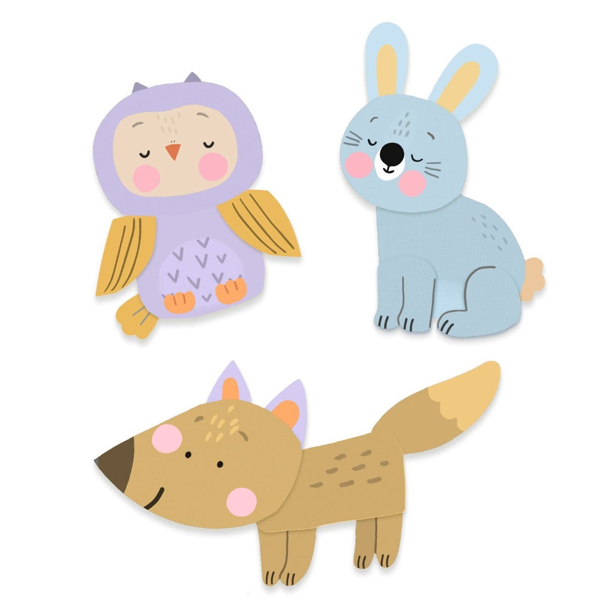 Djeco Activity Set - Finger Painting, Messy Fun