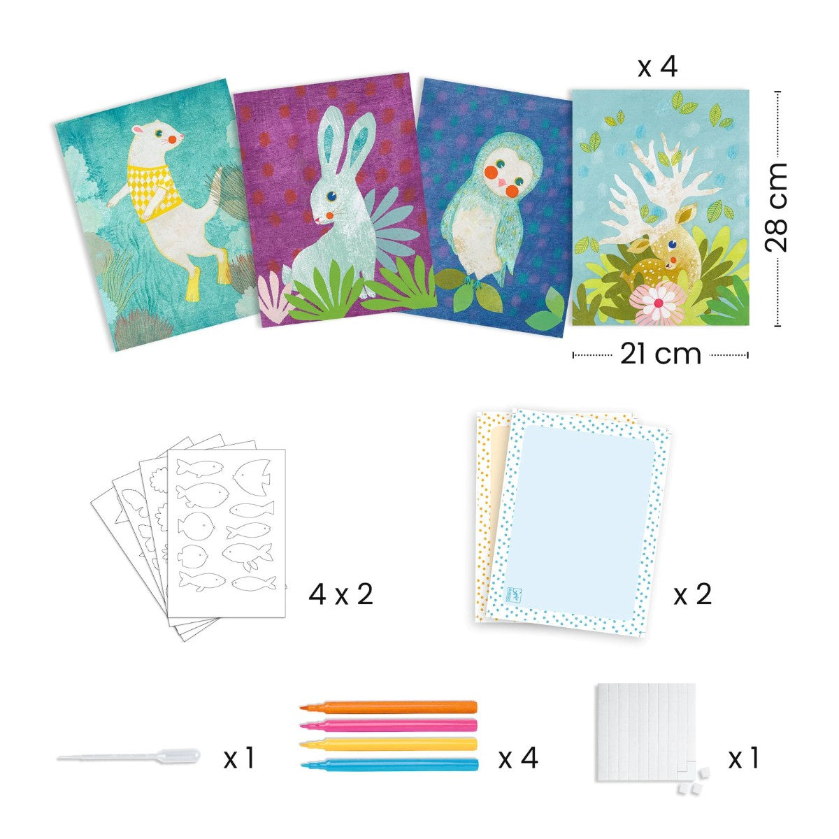 Djeco Creative Kit, Create Effects with Water