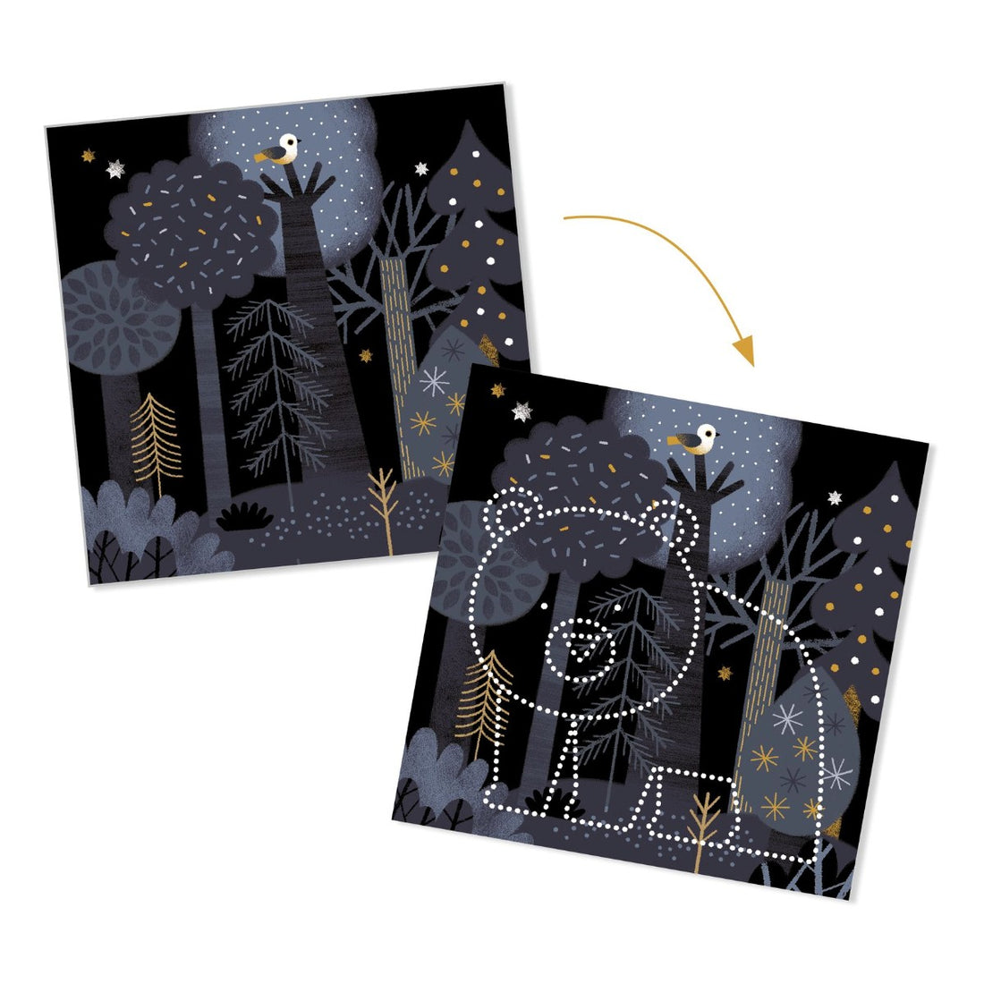 Djeco Creative Box, Picture Reveal