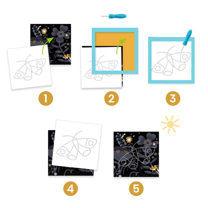 Djeco Creative Box, Picture Reveal