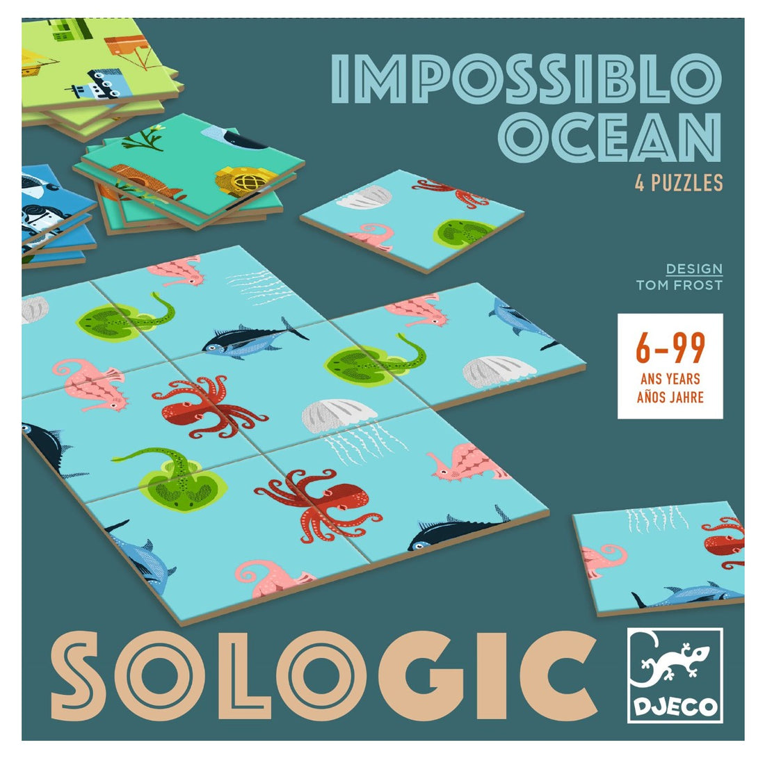 Djeco Game, Sologic – Impossiblo Ocean