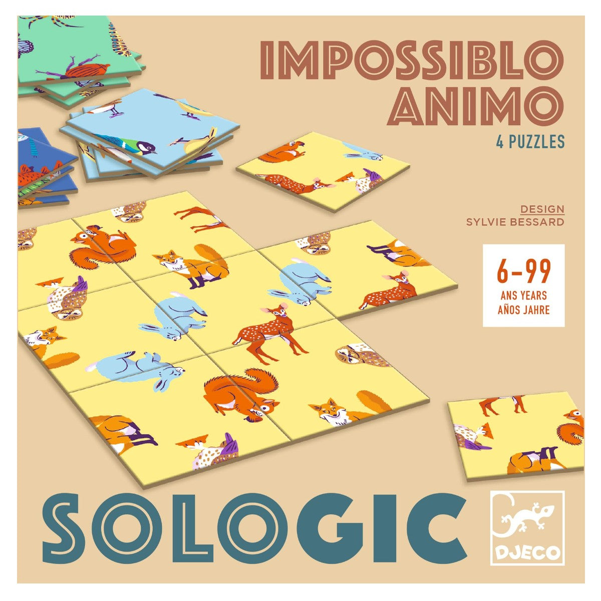 Djeco Game, Sologic - Impossiblo Animo