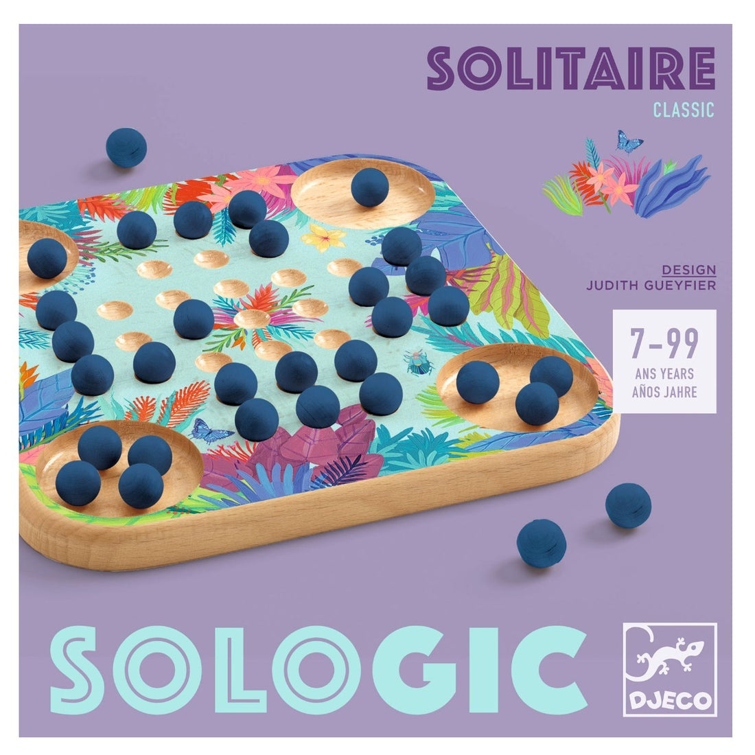 Djeco Game, Sologic – Solitaire