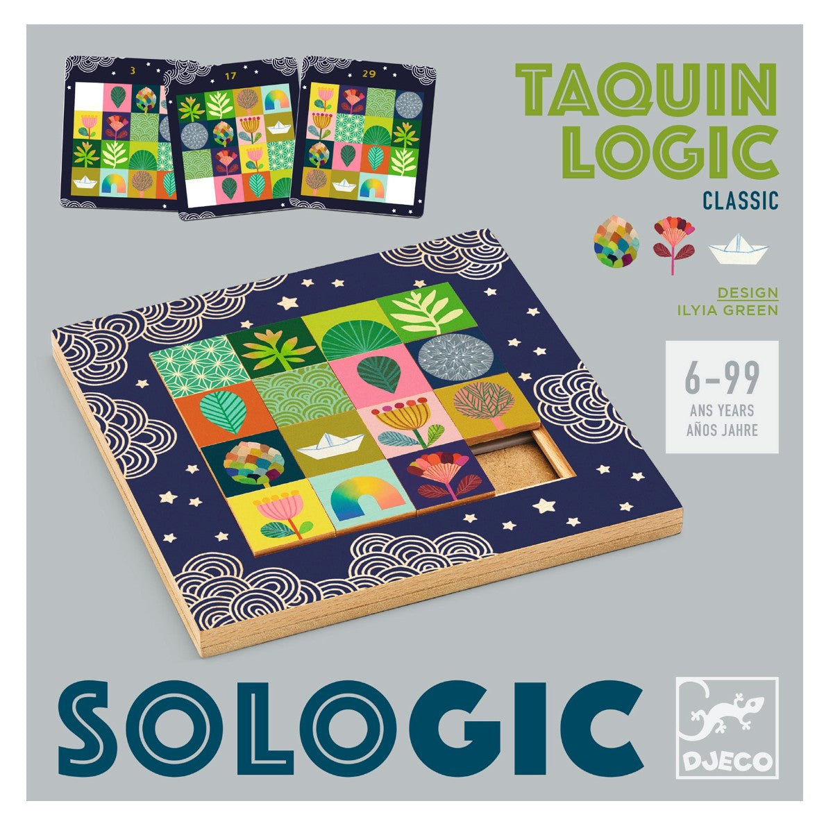 Djeco Game, Sologic - Taquin Logic