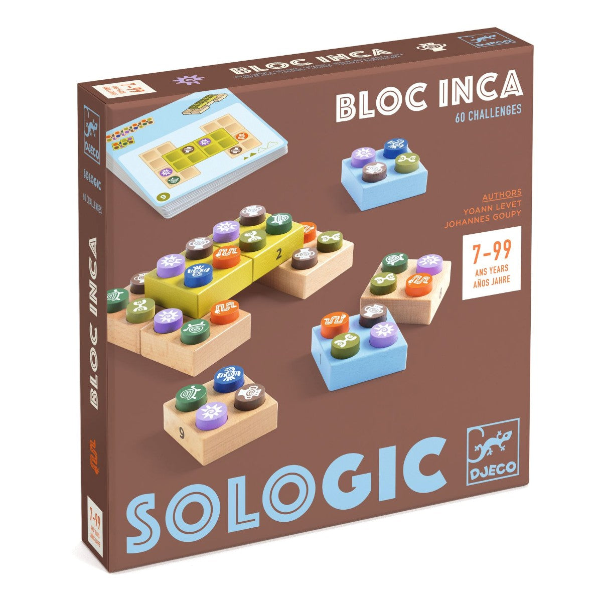 Djeco Game, Sologic Game, Bloc Inca
