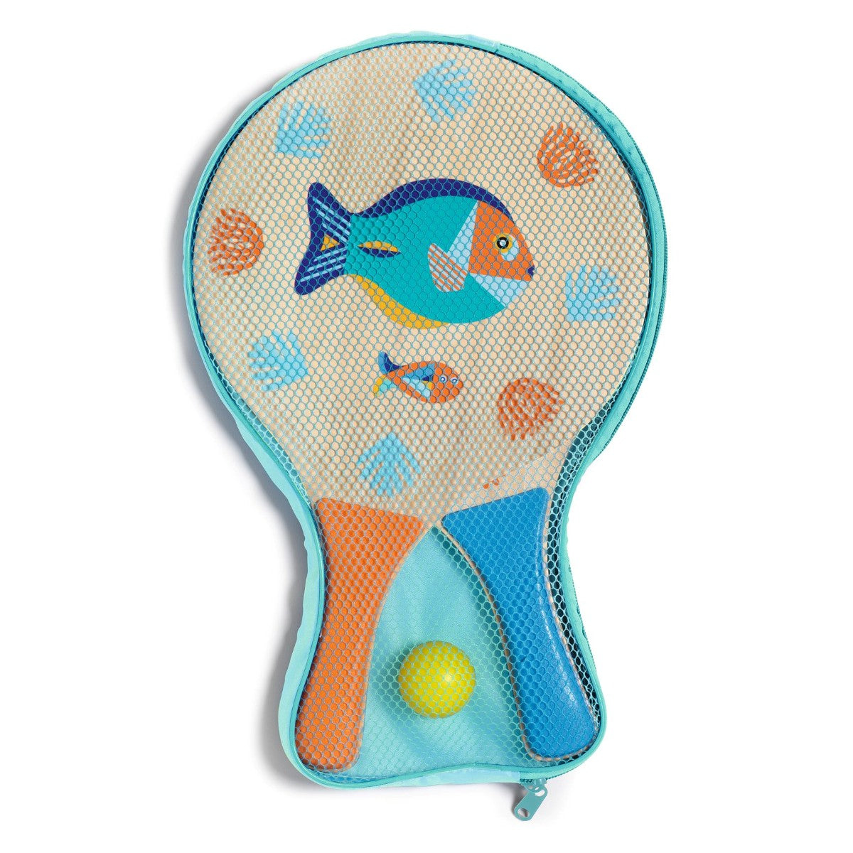 Djeco Beach Tennis Set, Ocean Theme