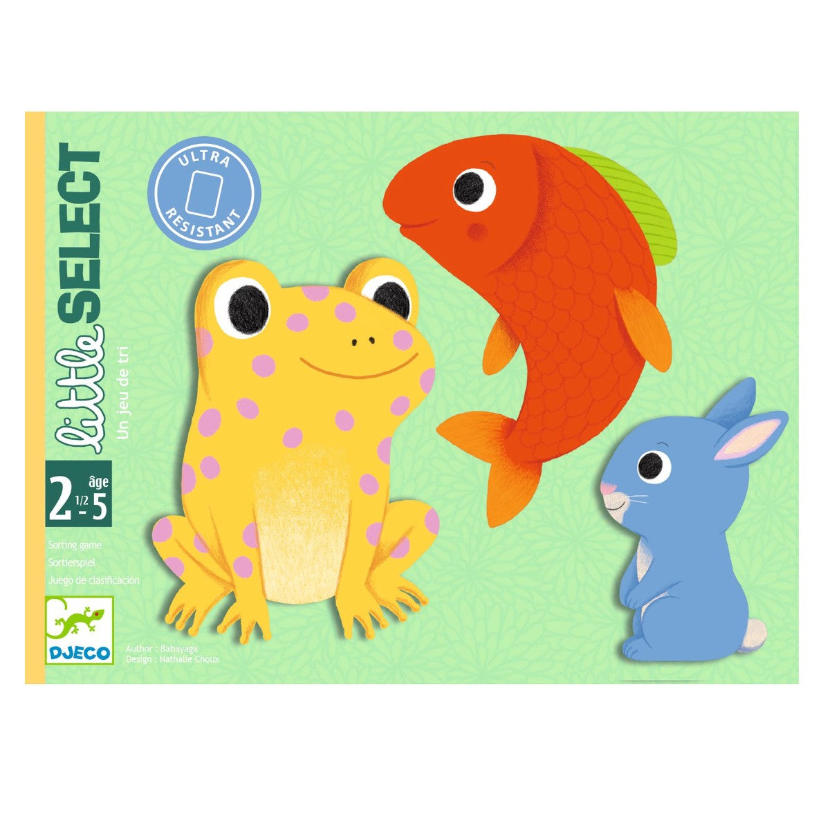 Djeco Card Game for Young Children, Little Selecet