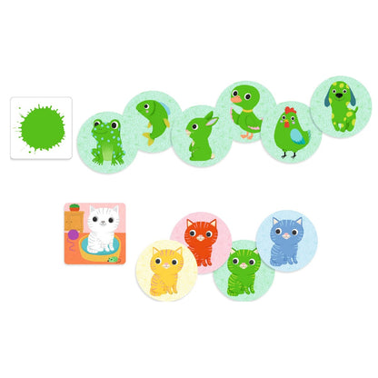 Djeco Card Game for Young Children, Little Selecet