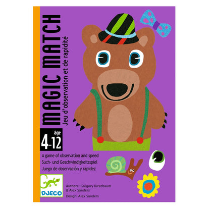 Djeco Card Game, Magic Match