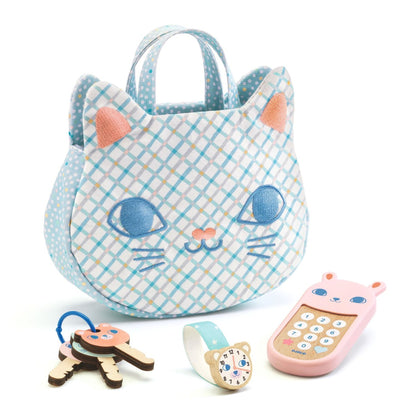 Djeco Handbag, Cat - From 18 Months
