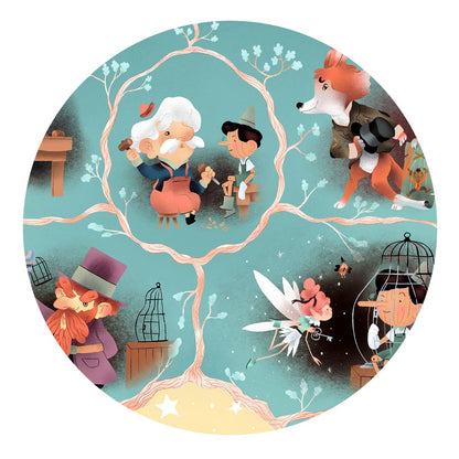 Djeco Puzzle, Story Puzzle, Pinocchio - 54 Pieces