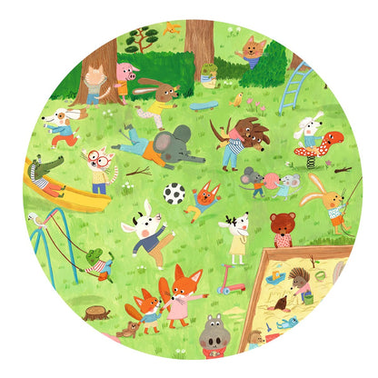 Djeco Observation Puzzle, Garden - 36 Pieces