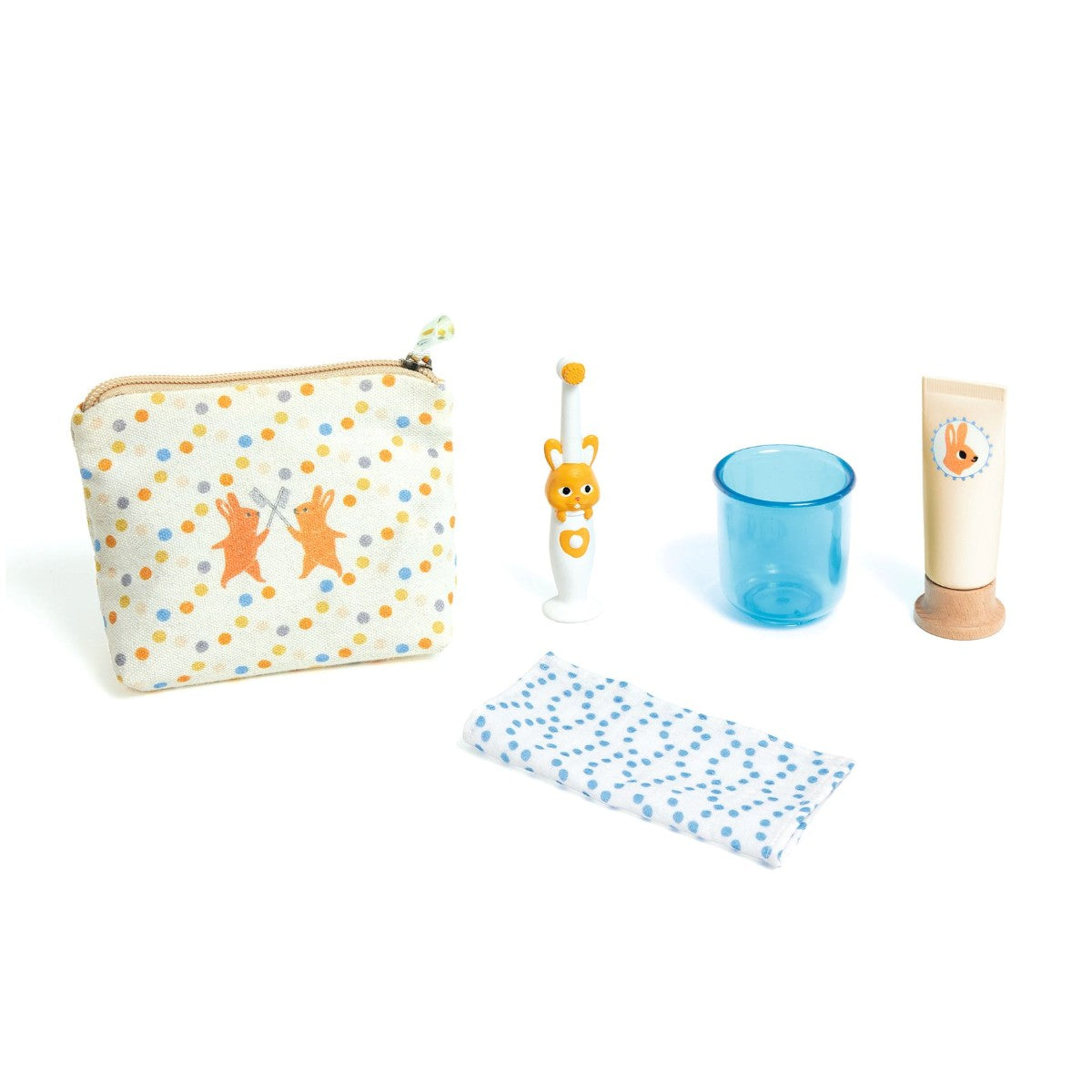 Djeco Pomea Doll Accessories – Toothbrush Set