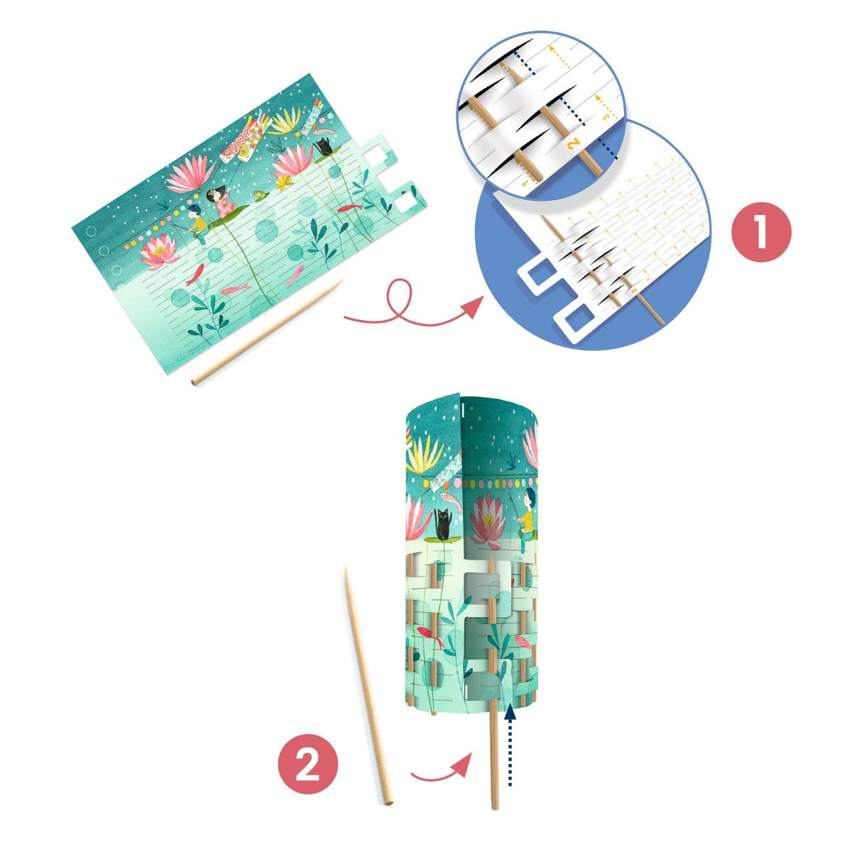 Djeco DIY - Lamps: The Dance of the Fireflies