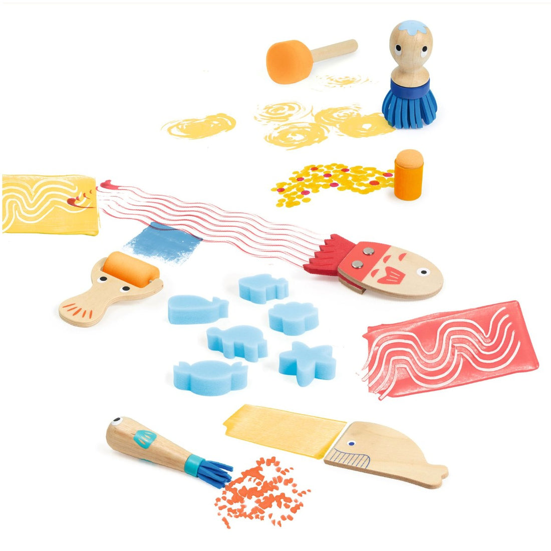 Djeco Unique Painting Tools