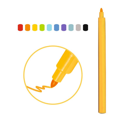 Djeco Markers, Rainbow - Set of 10