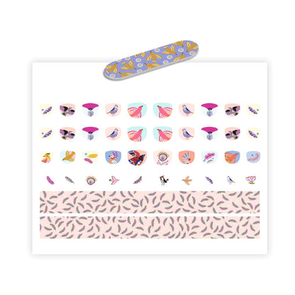 Djeco Nail Stickers, Feather