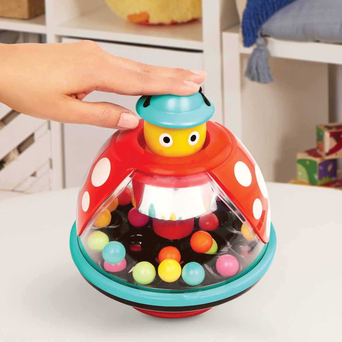 Battat Ladybug Spinning Top