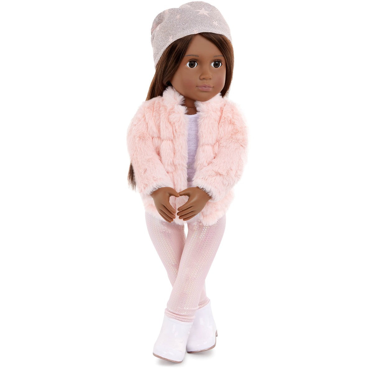 Our Generation Deluxe Doll Outfit, Fur Jacket