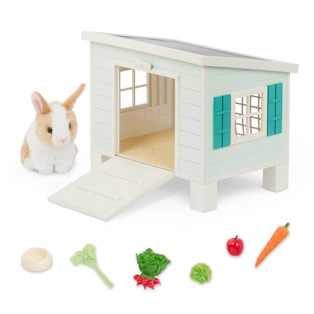 Our Generation Doll Accessories – Rabbit Hutch with Rabbit