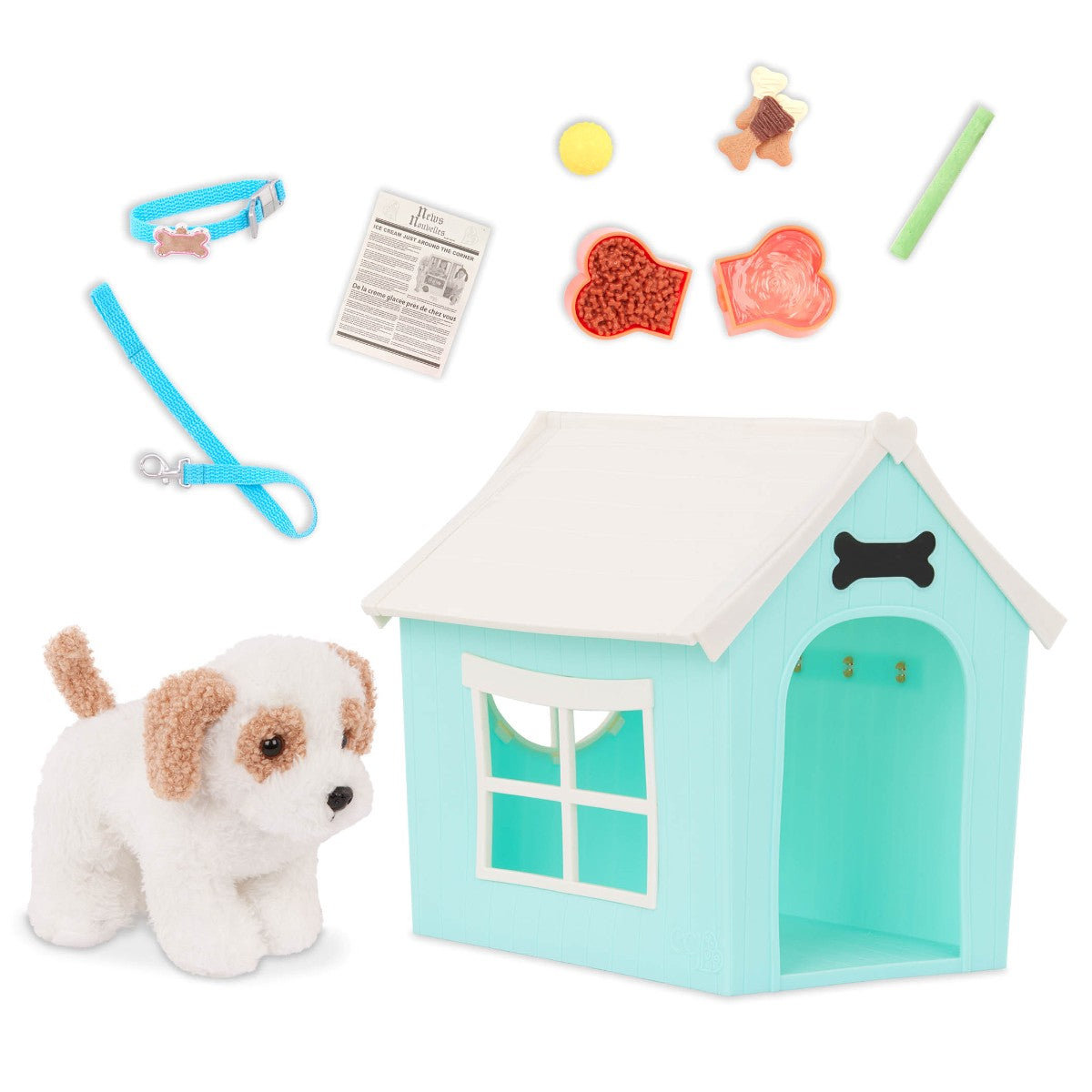 Our Generation Doll Accessories, Doghouse with Dog