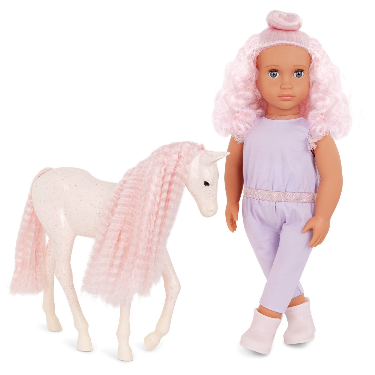 Our Generation doll with foal, Elara