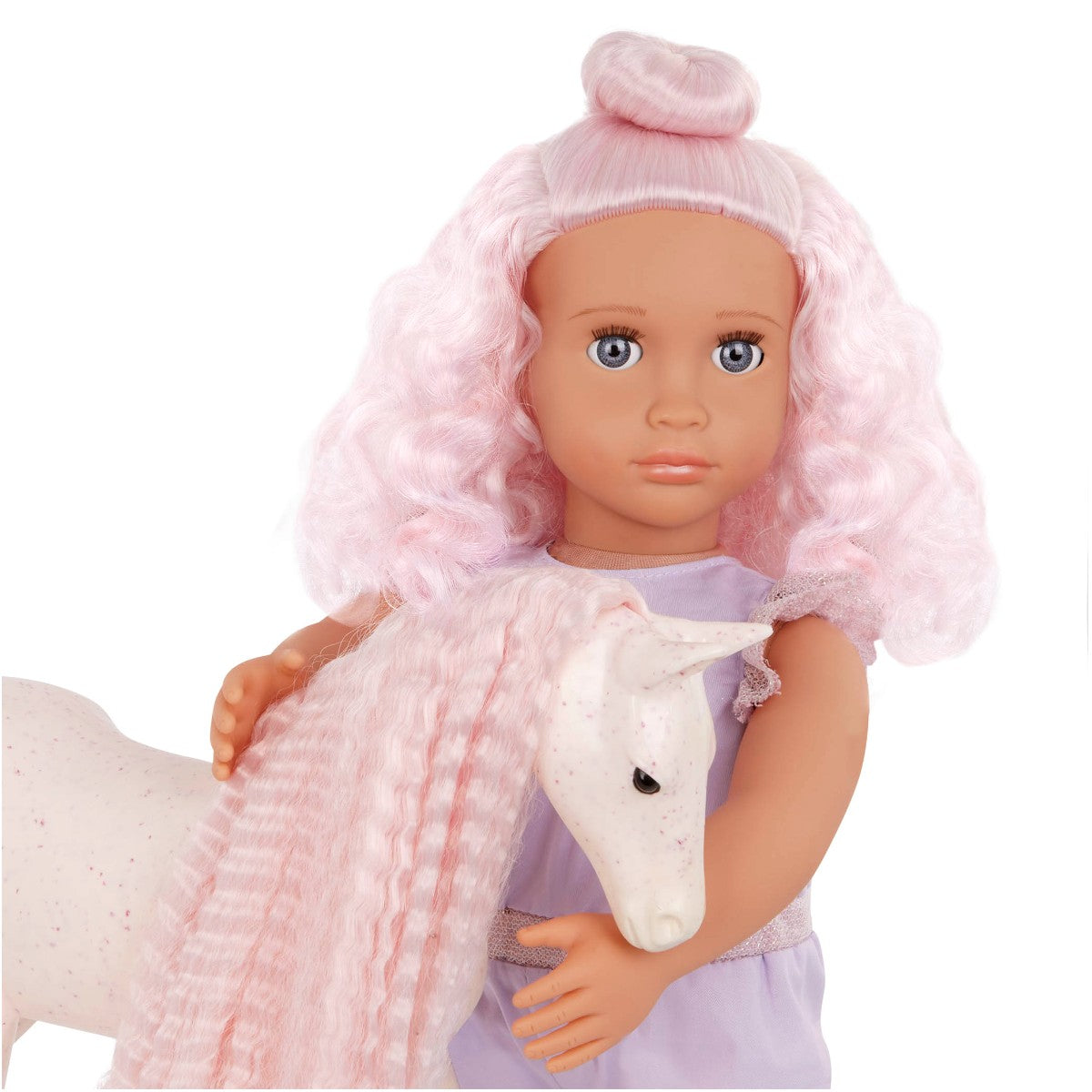 Our Generation doll with foal, Elara