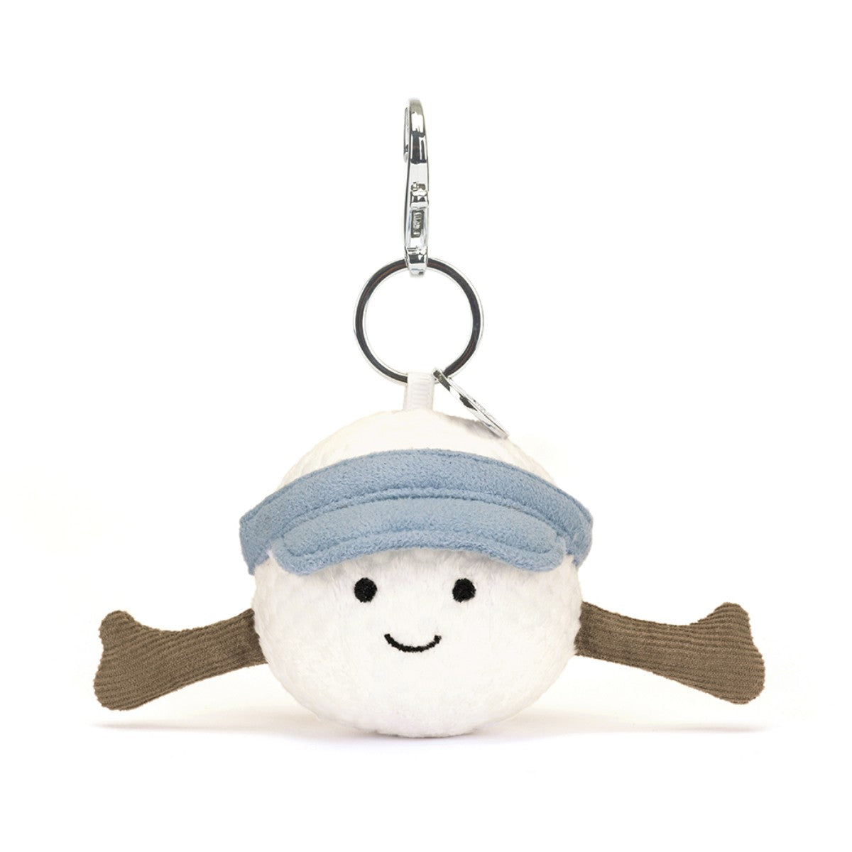 Jellycat Keychain, Fun, Amuseables Sports Golf Ball Charm - 12 cm